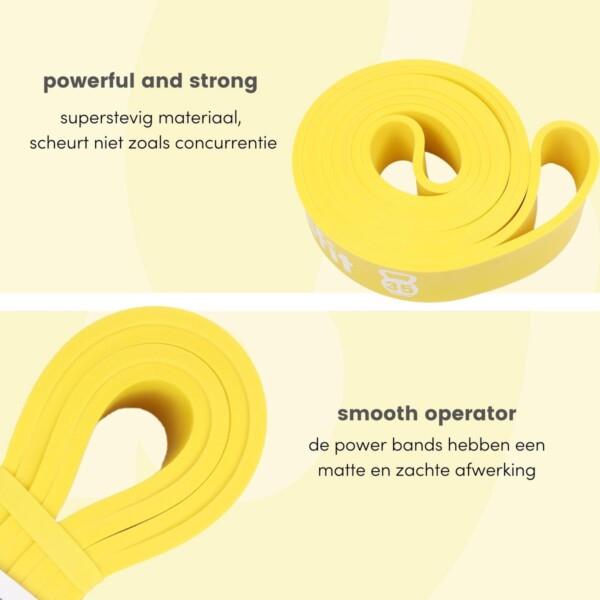 Grote foto sport resistance booty band fitness weerstandsband elastiek 35kg verpakking beschadigd sport en fitness fitness