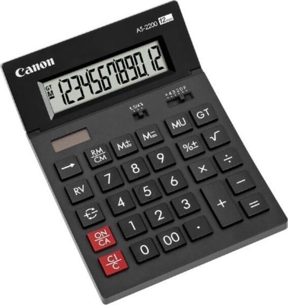 Grote foto canon as 2200 bureaurekenmachine zakelijke goederen kantoorartikelen