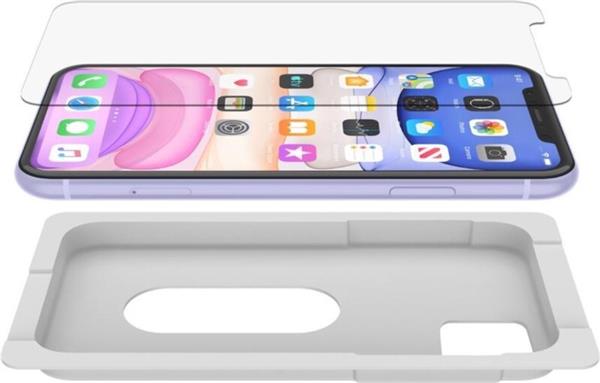 Grote foto belkin screenforce invisiglass antimicrobi le ultra screenprotector iphone 11 telecommunicatie toebehoren en onderdelen