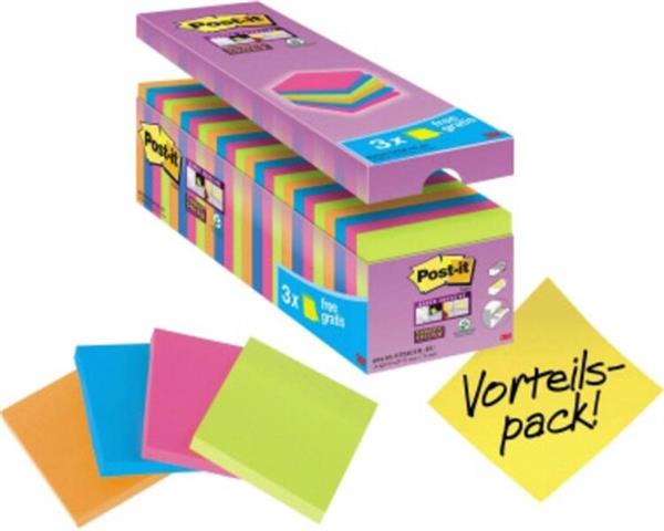 Grote foto post it super sticky notes 76mm x 76 mm 21 blokken 3 gratis verpakking licht beschadigd zakelijke goederen kantoorartikelen