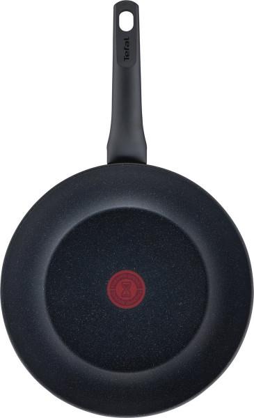 Grote foto tefal black stone wokpan 28 cm beschadiging bovenrand zie foto huis en inrichting kookgerei