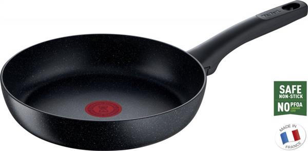 Grote foto tefal black stone koekenpan 28 cm pan is niet rond meer zie foto huis en inrichting kookgerei
