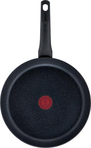 Grote foto tefal black stone koekenpan 28 cm pan is niet rond meer zie foto huis en inrichting kookgerei