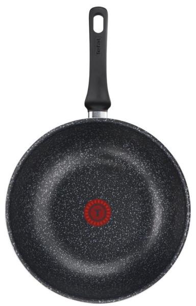 Grote foto tefal origins wokpan 28 cm niet geschikt voor inductie rand heeft wat beschadiging zie foto huis en inrichting kookgerei