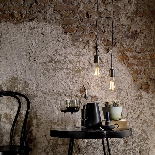 Grote foto calex rustic led lamp warm e27 320 lumen goud clear huis en inrichting overige