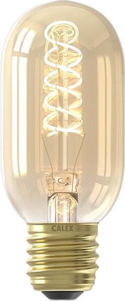 Grote foto calex premium tubular led lamp 45 e27 200 lumen goud finish huis en inrichting overige