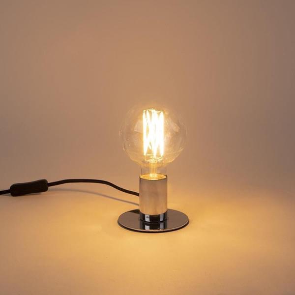 Grote foto calex globe led lamp warm 95 e27 320 lm goud clear huis en inrichting overige