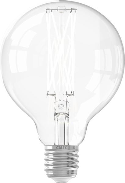 Grote foto calex globe led lamp warm 95 e27 320 lm goud clear huis en inrichting overige
