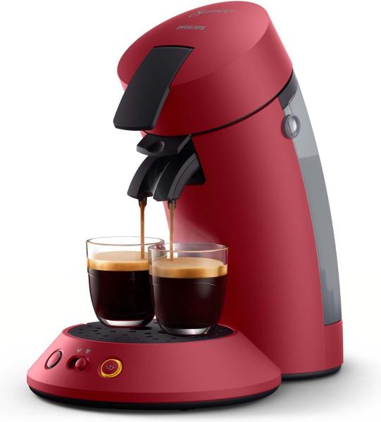 Grote foto philips senseo original plus koffiepadmachine csa210 90 rood verpakking schade gebruikssporen witgoed en apparatuur koffiemachines en espresso apparaten