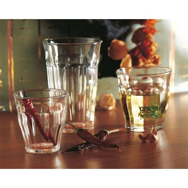 Grote foto duralex picardie waterglas 220ml gehard glas 6 stuks verpakking beschadigd huis en inrichting servies