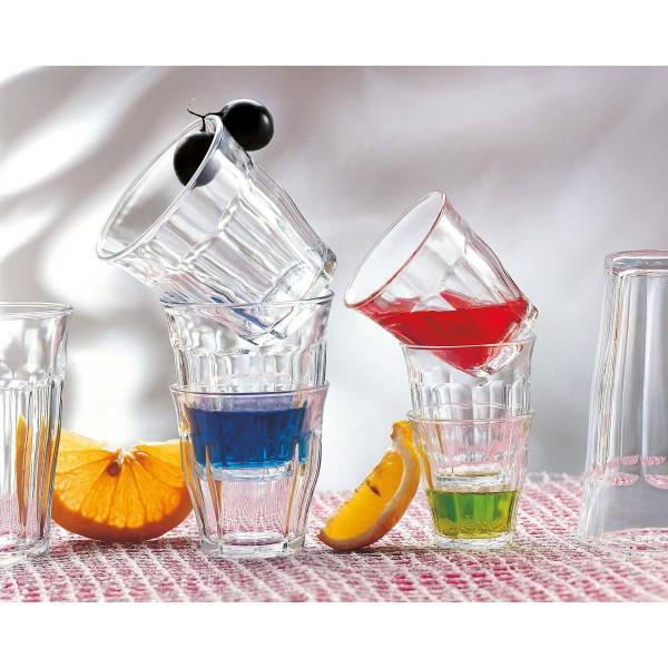 Grote foto duralex picardie waterglas 220ml gehard glas 6 stuks verpakking beschadigd huis en inrichting servies