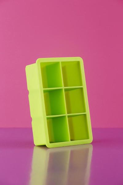 Grote foto dotz silicone ijsblokjesvorm kubus groen 4 8x4 8x4 8cm huis en inrichting keukenbenodigdheden