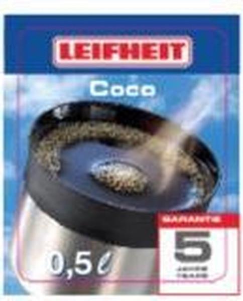 Grote foto leifheit coco isoleerfles rvs 0.5 l deuk in dop zie foto caravans en kamperen caravan accessoires