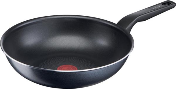 Grote foto tefal xl force wokpan 28 cm niet geschikt voor inductie krasjes aan bovenrand van de pan zi huis en inrichting kookgerei