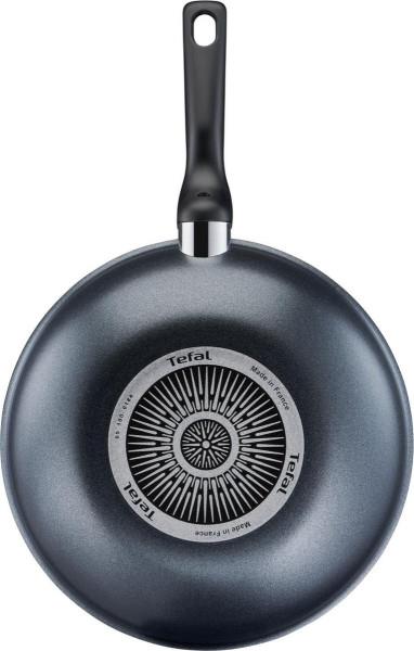 Grote foto tefal xl force wokpan 28 cm niet geschikt voor inductie krasjes aan bovenrand van de pan zi huis en inrichting kookgerei