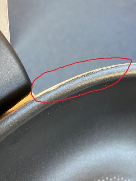Grote foto tefal xl force wokpan 28 cm niet geschikt voor inductie krasjes aan bovenrand van de pan zi huis en inrichting kookgerei