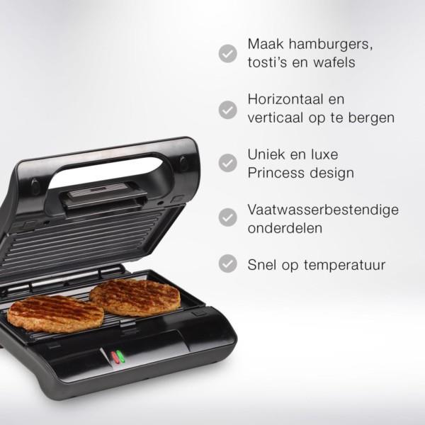 Grote foto princess multi sandwich 117002 contactgrill verpakking beschadigd huis en inrichting keukenbenodigdheden