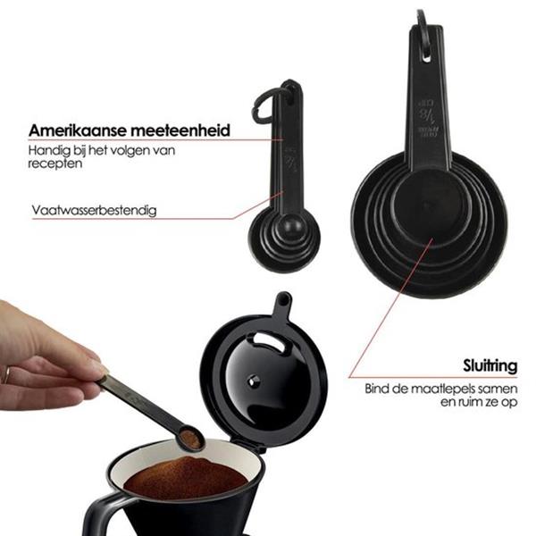 Grote foto kitchenbrothers 10 delige maatbeker set maatlepel maatcups huis en inrichting keukenbenodigdheden