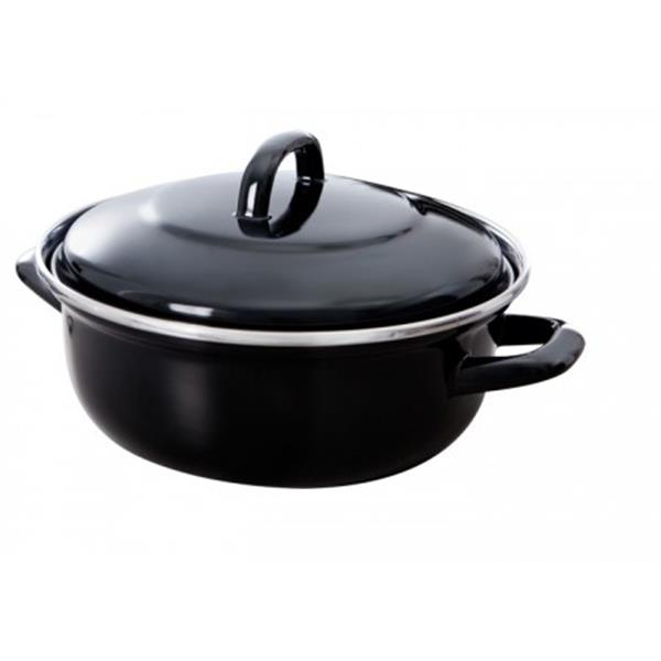 Grote foto braadpan bk fortalit zwart 30 cm huis en inrichting kookgerei