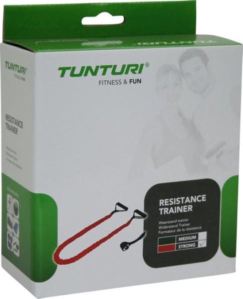 Grote foto tunturi tubing met beschermhoes suspension trianer sling trainer medium weerstand groen sport en fitness fitness
