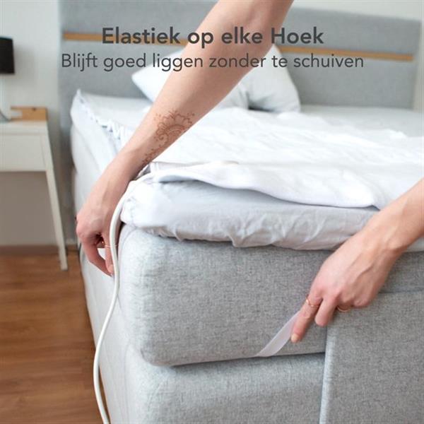 Grote foto lifegoods elektrische deken 150x80cm verpakking beschadigd huis en inrichting bedden