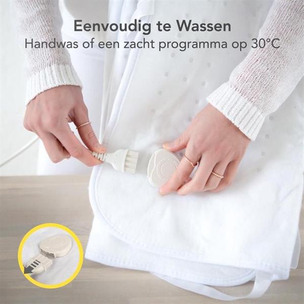 Grote foto lifegoods elektrische deken 150x80cm verpakking beschadigd huis en inrichting bedden