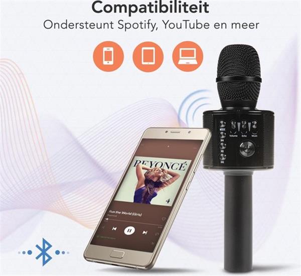 Grote foto lifegoods bluetooth karaoke microfoon draadloos met hifi speaker box verpakking beschadigd antiek en kunst overige in antiek gebruiksvoorwerpen