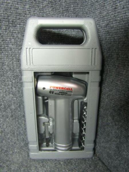 Grote foto powercell 6v power battery schroevendraaier 22 delig set doe het zelf en verbouw gereedschappen en machines