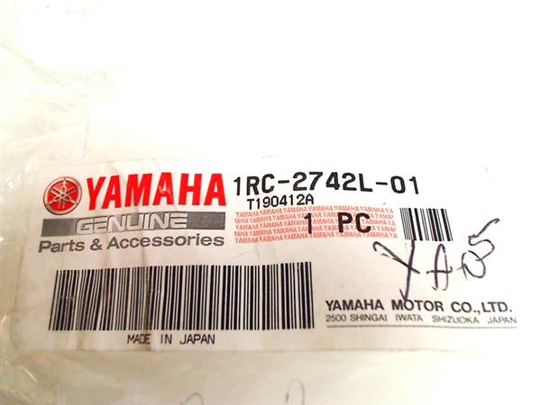 Grote foto yamaha mt 09 2014 2016 43jt schetsplaat rechts achter 1rc 2742l 01 motoren overige accessoires