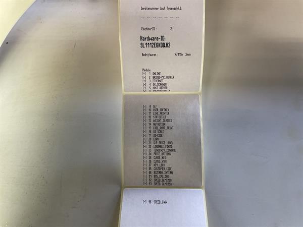 Grote foto bizerba glm i checkweger agrarisch tuinbouw