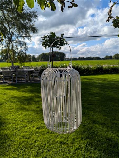Grote foto hanglamp solar led giona m wit h33xd19 cm huis en inrichting woningdecoratie
