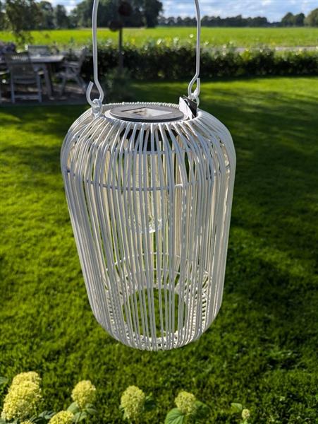 Grote foto hanglamp solar led giona m wit h33xd19 cm huis en inrichting woningdecoratie