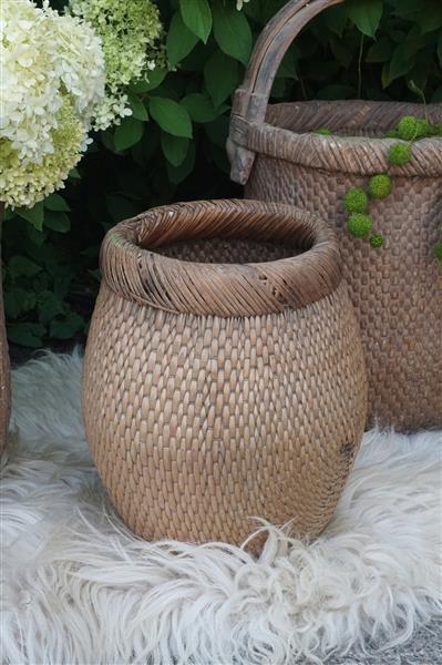 Grote foto vismand oud riet vergrijsd l40 x b28 cm huis en inrichting woningdecoratie