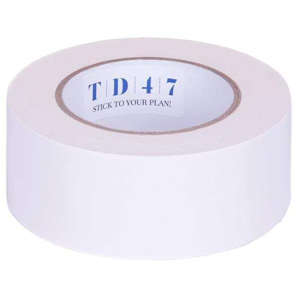 Grote foto td47 gaffa tape 50mm x 25m wit doos 30 rollen doe het zelf en verbouw materialen en producten