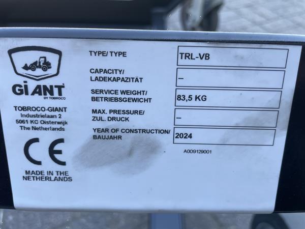 Grote foto giant volumebak kar 1.100 mm t m 1.750 mm doe het zelf en verbouw overige doe het zelf en verbouw