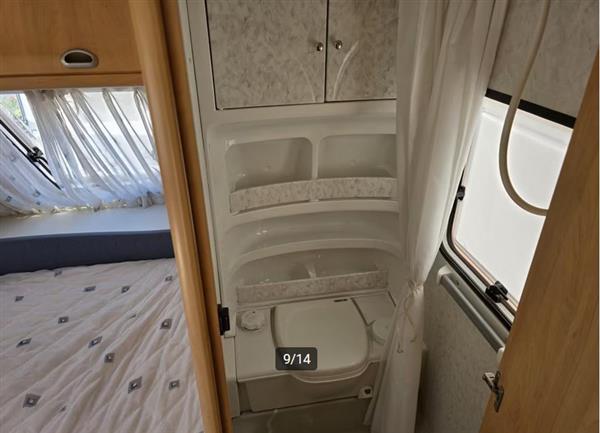 Grote foto hobby de luxe easy 5.60 kmfe .mover stapelbed caravans en kamperen caravans