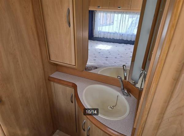 Grote foto hobby de luxe easy 5.60 kmfe .mover stapelbed caravans en kamperen caravans