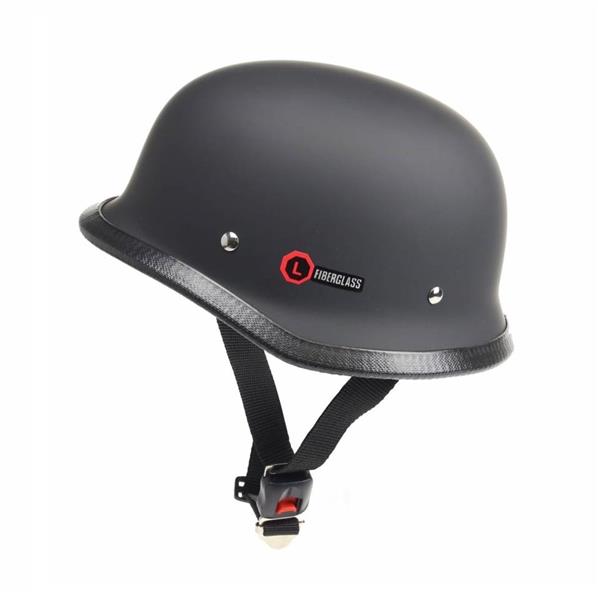 Grote foto redbike rk 300 duitse helm mat zwart motoren kleding