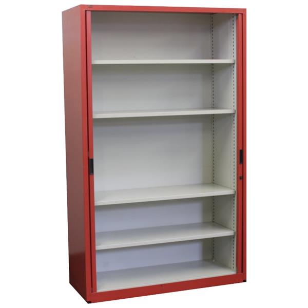 Grote foto roldeurkast rood 195 x 120 x 47 b keus huis en inrichting overige
