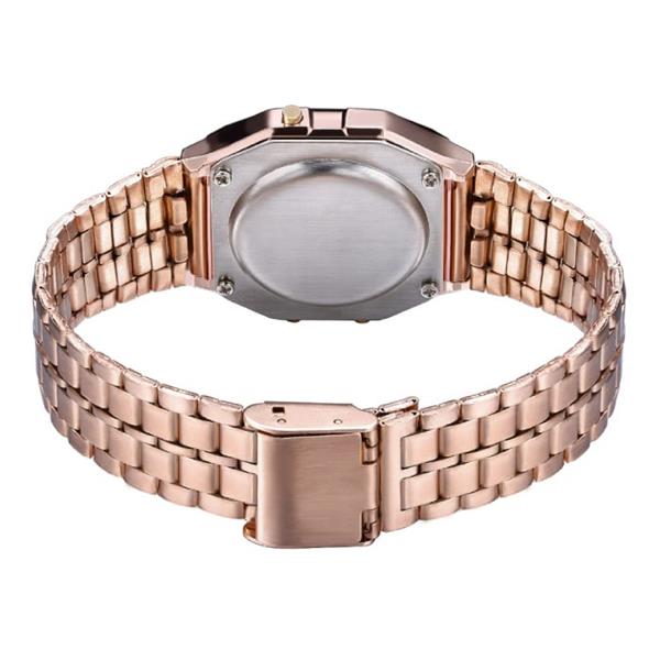 Grote foto tmc212 digitale horloge polshorloge 3 atm waterdicht zilver kleding dames horloges