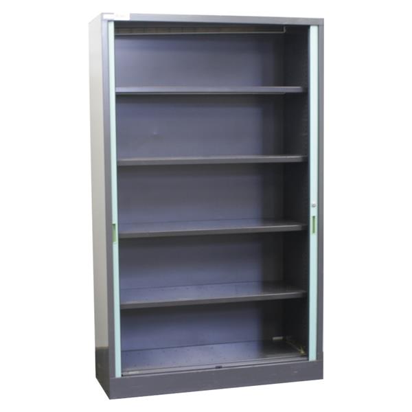 Grote foto roldeurkast antraciet groen 198 x 120 x 45 b keus huis en inrichting overige