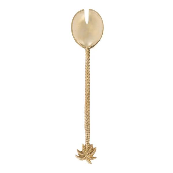 Grote foto de palm tree saladevork goud huis en inrichting woningdecoratie