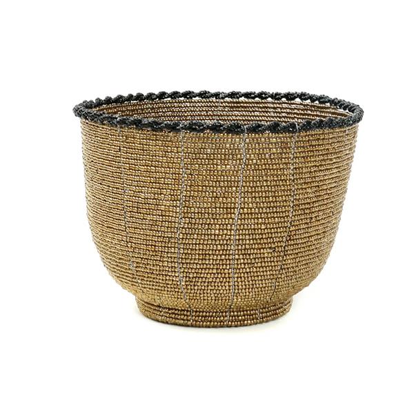 Grote foto de beaded snoepjeskom goud m huis en inrichting woningdecoratie