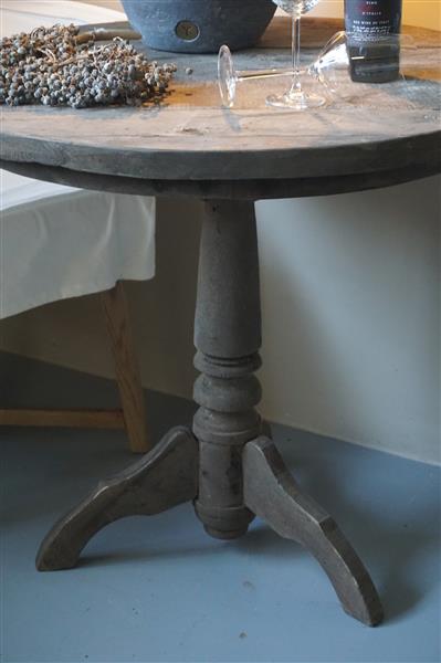 Grote foto wijntafel teak 81 x h75 5 cm huis en inrichting woningdecoratie