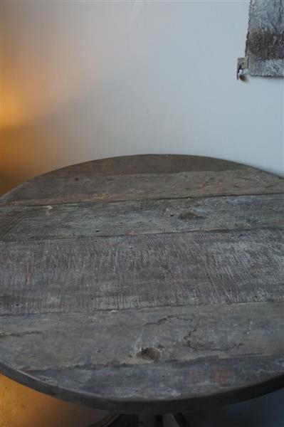 Grote foto wijntafel teak 81 x h75 5 cm huis en inrichting woningdecoratie