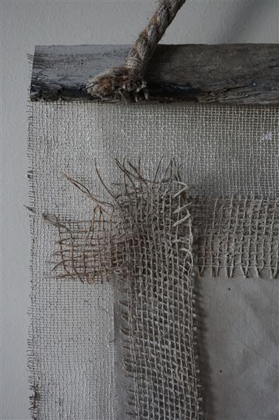 Grote foto wanddoek wollen krans h73 x b60 cm huis en inrichting woningdecoratie