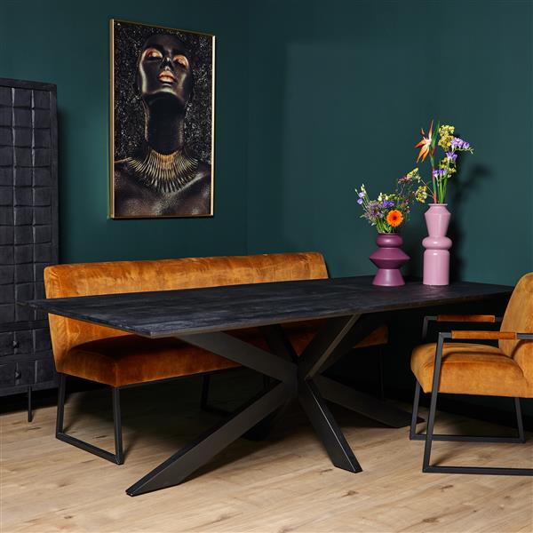 Grote foto starfurn eetkamertafel new york rechthoek 200 cm huis en inrichting eettafels