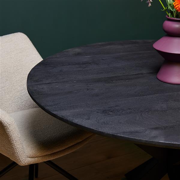 Grote foto starfurn eetkamertafel new york rond 120 cm huis en inrichting eettafels