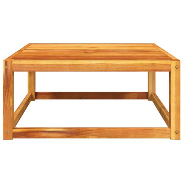 Grote foto vidaxl tuintafel 65x65x29 cm massief acaciahout tuin en terras tuinmeubelen
