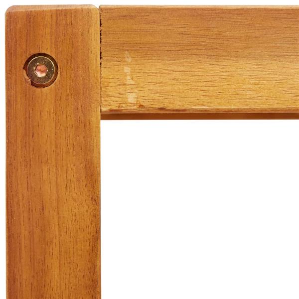 Grote foto vidaxl tuintafel 65x65x29 cm massief acaciahout tuin en terras tuinmeubelen